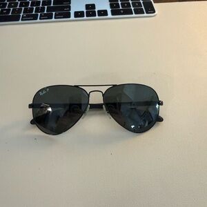 Ray-Ban Black Aviator Shades